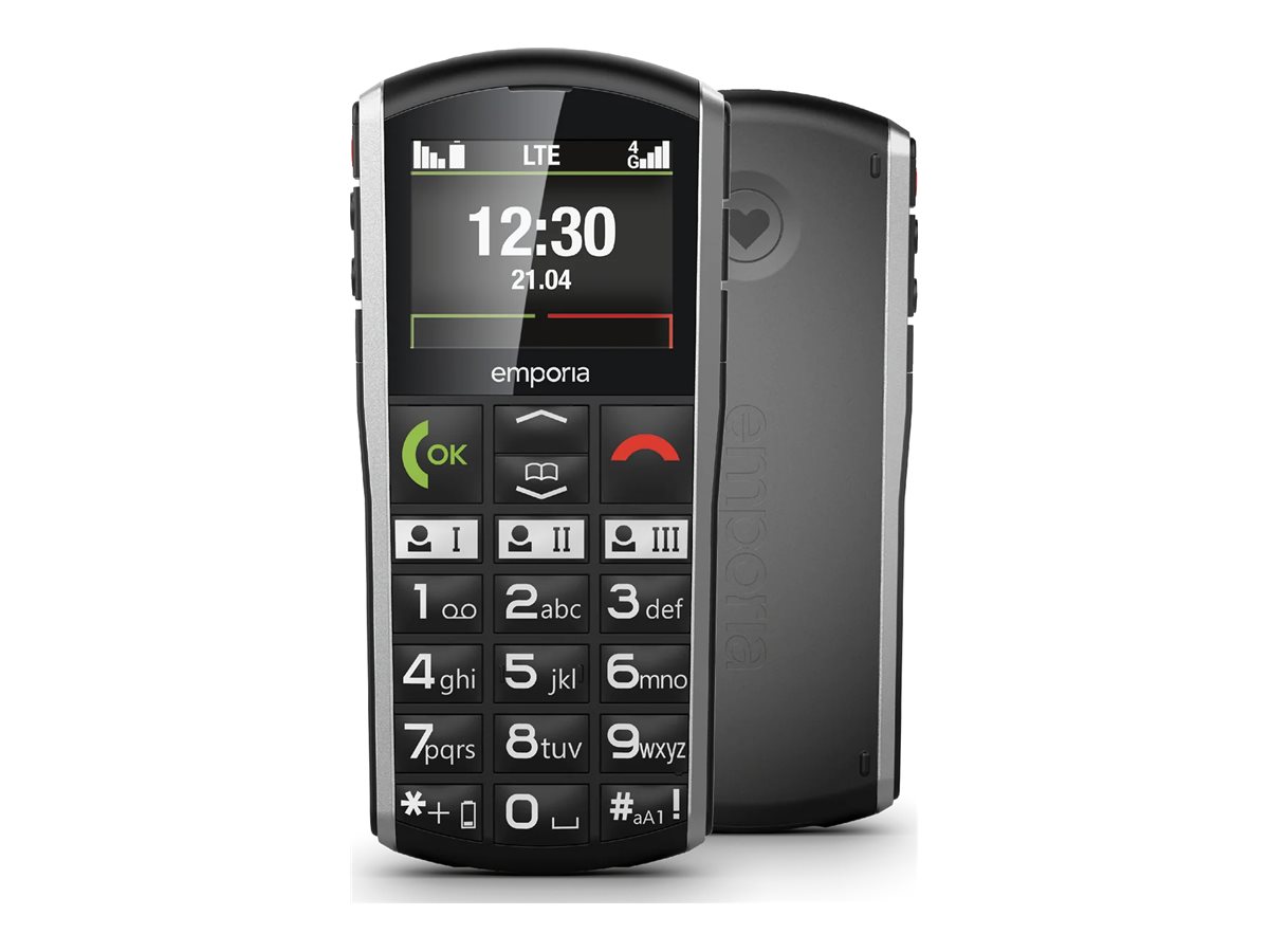 Emporia emporiaSIMPLICITY LTE 2" 64 MB RAM 128 MB Schwarz