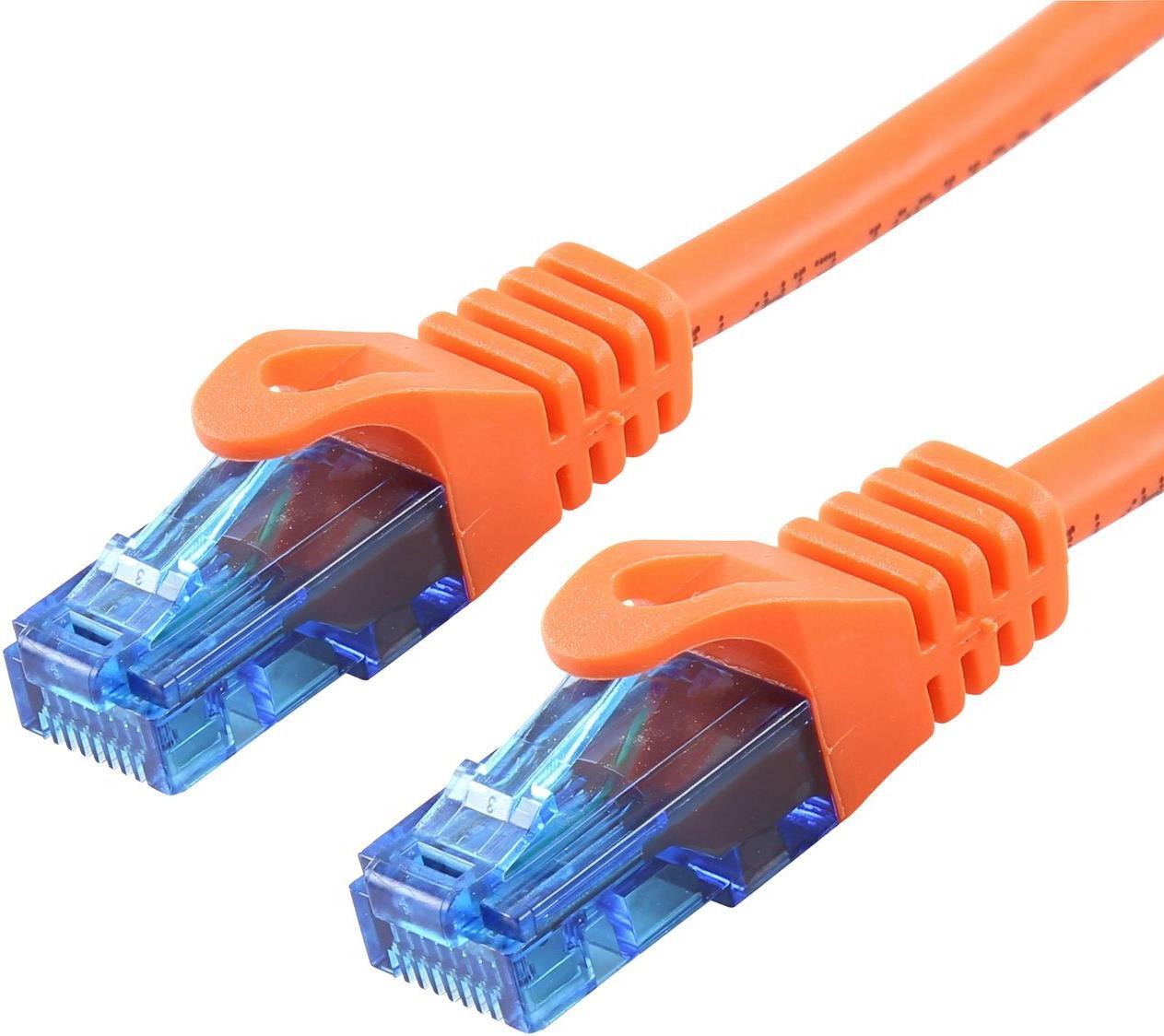 LOGON UTP Cat.5e Netzwerkkabel Orange 5 m Cat5e (TCU55U050O)