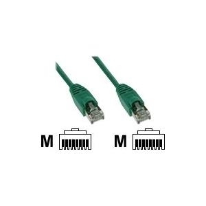 Patchkabel S-STP (PIMF), Cat 6, grün, 7,5 m Patchkabel mit besonders schmalem Knickschutz (71507G)