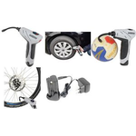 Brüder Mannesmann M17200 Volumenpumpe 8 bar mit Arbeitslampe, 12 und 230 V ladebar (M17200)