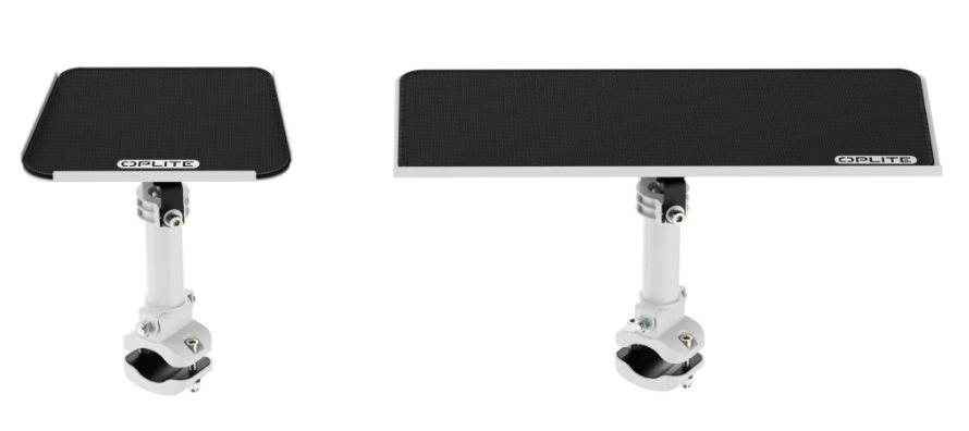 Oplite R8 Cockpit OP-R8-MKTW Tastatur- und Mausablage Weiß