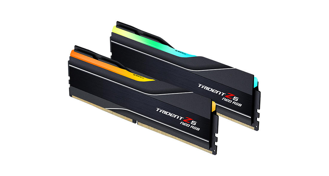 G.Skill Trident Z5 Neo RGB DDR5 32 GB (2 x 16 GB) 6000 MHz CL30 DIMM Schwarz