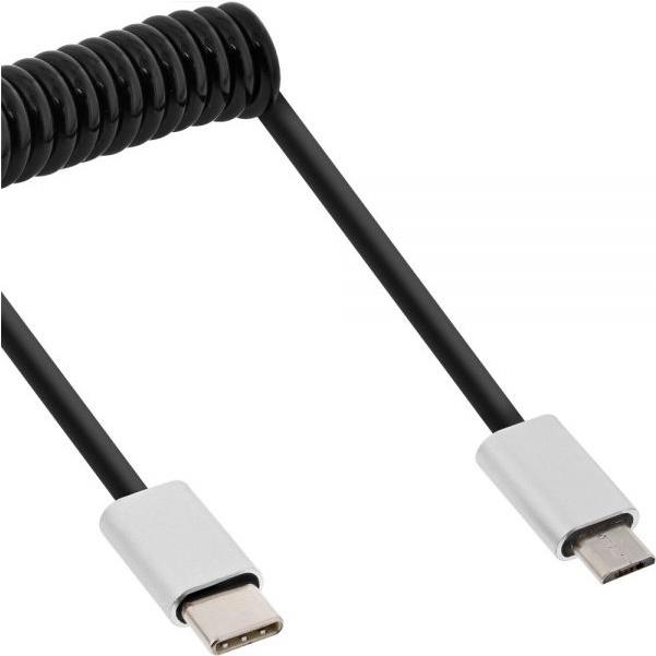 INLINE USB-Kabel USB-C (M) zu Micro-USB Typ B (M) (35862)