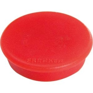 FRANKEN Haftmagnete rot 32mm 10 Stueck Drchm. 32mm Tragfaehigkeit 800g (HM30 01)