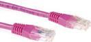 ACT CAT6A UTP 10m 10m Cat6a U/UTP (UTP) Pink Netzwerkkabel (IB7310)