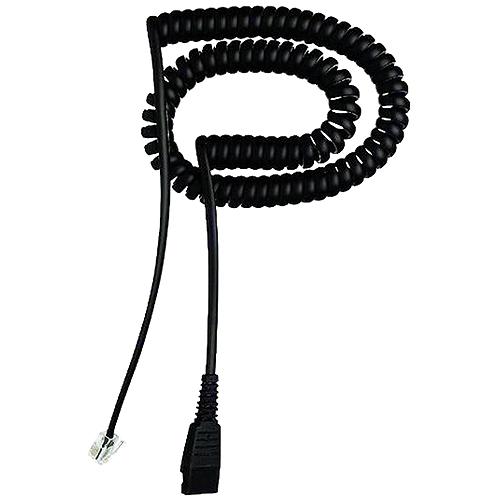 Jabra Headset-Kabel 8800-01-37 Quick Disconnect RJ-10 2 m Schwarz
