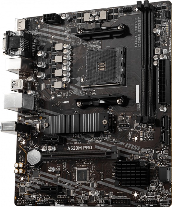 MSI A520M PRO Motherboard (7D14-005R)