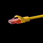 DSIT CAT6 Netzwerkkabel, U/UTP, 0,15 Meter, Gelb, 100% Kupfer (DC-67-001)