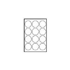 Avery L7670Y - Neongelb - 63,5 mm (rund) 300 Etikett(en) (25 Bogen x 12) rund... - Avery L7670Y - Neongelb - 63,5 mm (rund) 300 Etikett(en) (25 Bogen x 12) rund...