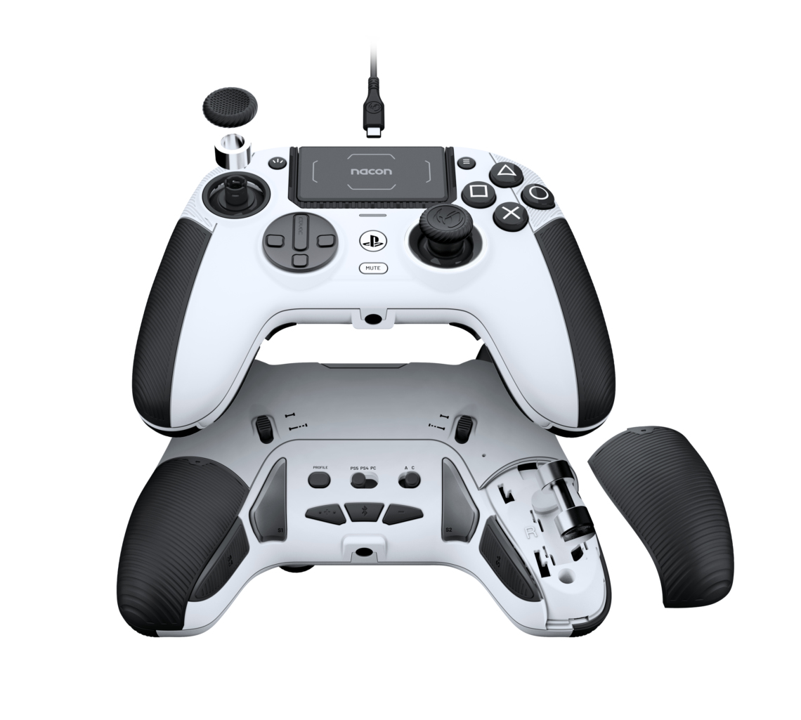 NACON Revolution 5 Pro kabelloser Controller PS5 PS4 PC Weiß