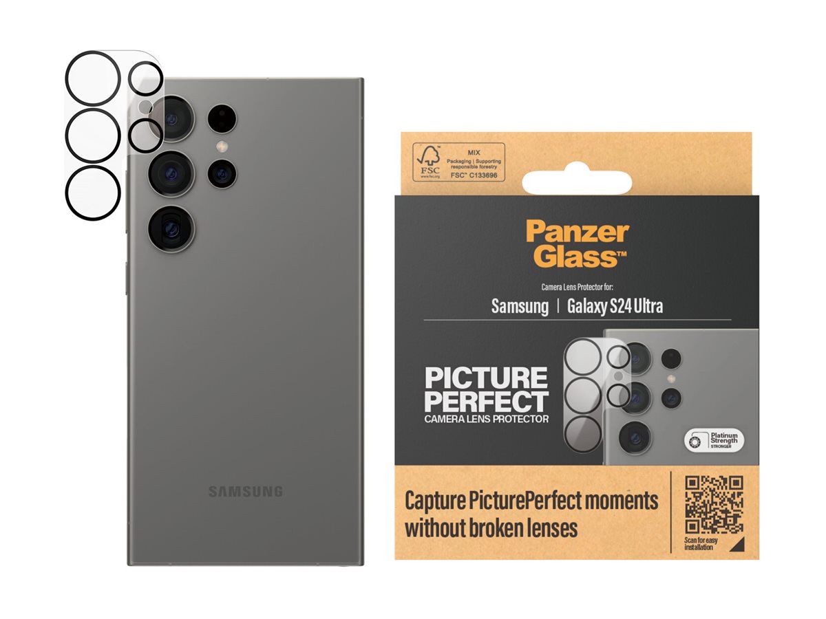 PanzerGlass PicturePerfect Kameralinsen-Schutz für Samsung Galaxy S24 Ultra Transparent