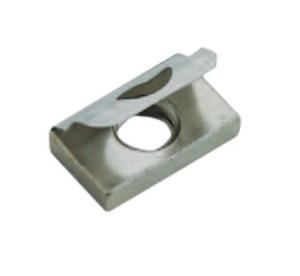Vertiv Knürr Federmutter M5 (T-Nut M5), 50 Stück, Silber