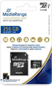 MediaRange MR946 Speicherkarte 256 GB MicroSDXC UHS-I Klasse 10 (MR946)