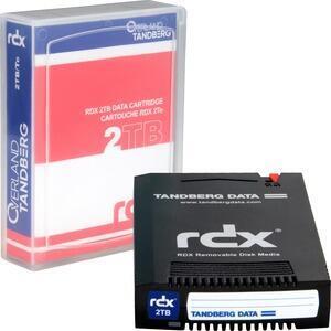 Overland-Tandberg RDX 8731-RDX 2 TB RDX-Kartusche Schwarz