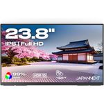 JAPANNEXT JN?MD?IPS238F?C6 LED-Monitor 60,5?cm (23,8") Full HD – HDMI/USB?C – Schwarz