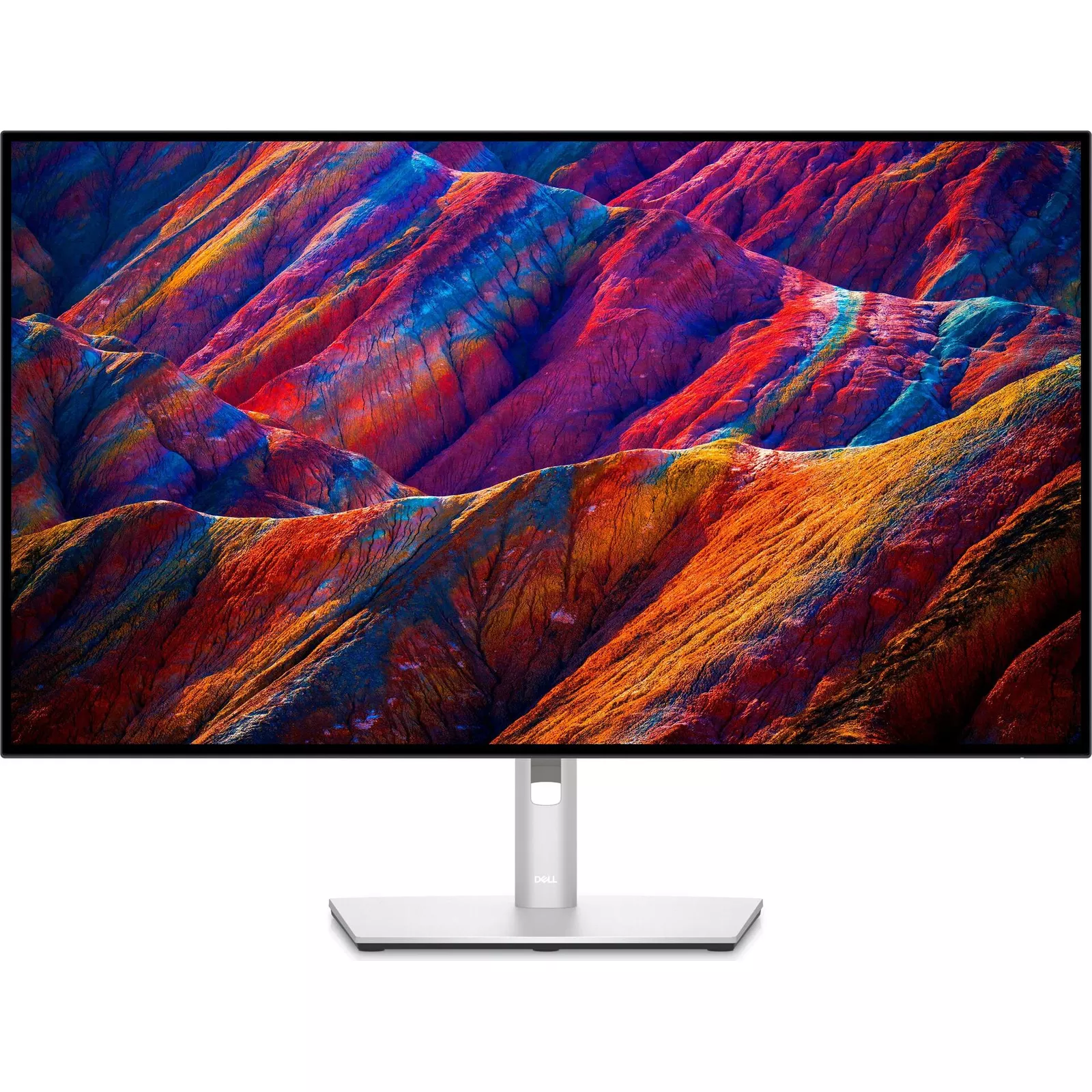 DELL UltraSharp U3223QE 80 cm (31.5 Zoll) 3840 x 2160 Pixel 4K Ultra HD LCD Silber [Energieklasse F] (DELL-U3223QE) (geöffnet)