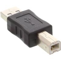 InLine® USB 2.0 Adapter, Stecker A auf Stecker B (33443A)