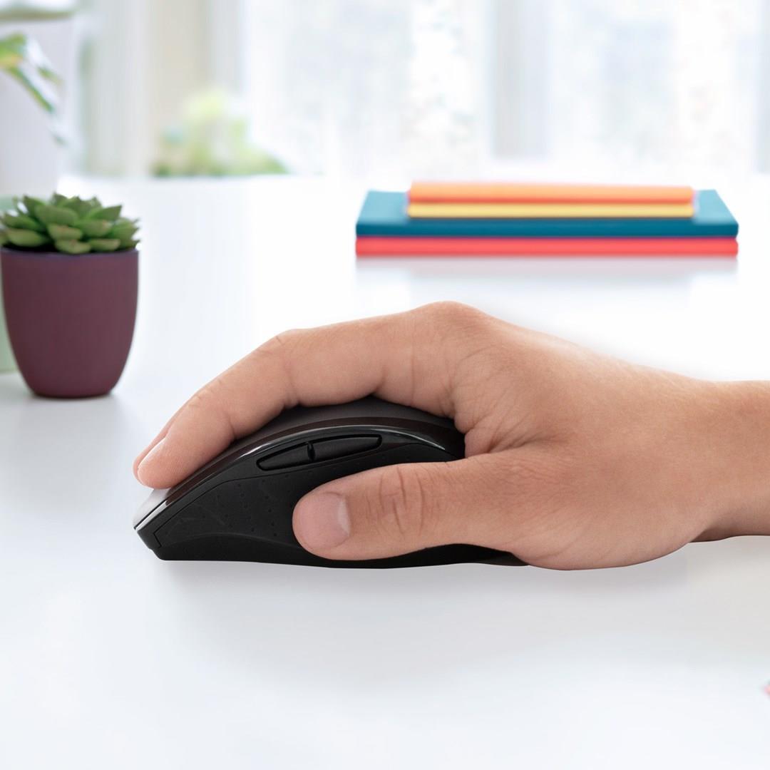 Logitech Marathon M705 Kabellose Maus Grau