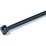 Hellermann Tyton T18ROS. Material: Polyamid, Produktfarbe: Schwarz, Maximaler Bündelungsdurchmesser: 2 cm. Länge (mm): 10 cm, Breite: 2,5 mm, Dicke: 1 mm. Menge pro Packung: 500 Stück(e) (118-04701)