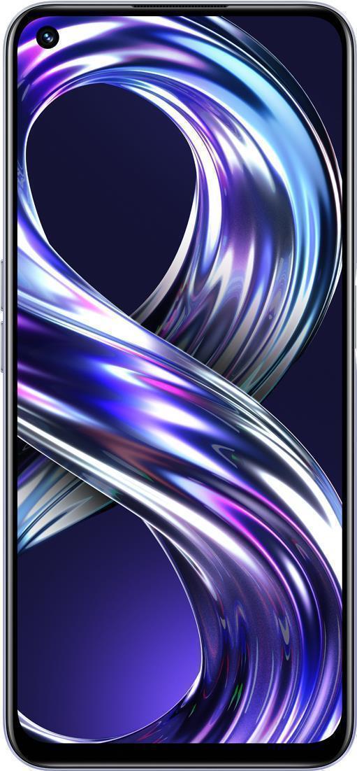 Realme 8i - 4G Smartphone - Dual-SIM - RAM 4GB / 128GB - microSD slot - 6.6 (120 Hz) - Triple-Kamera 50 MP, 2 MP, 2 MP - front camera 16 MP - Space Purple (6941399054813)