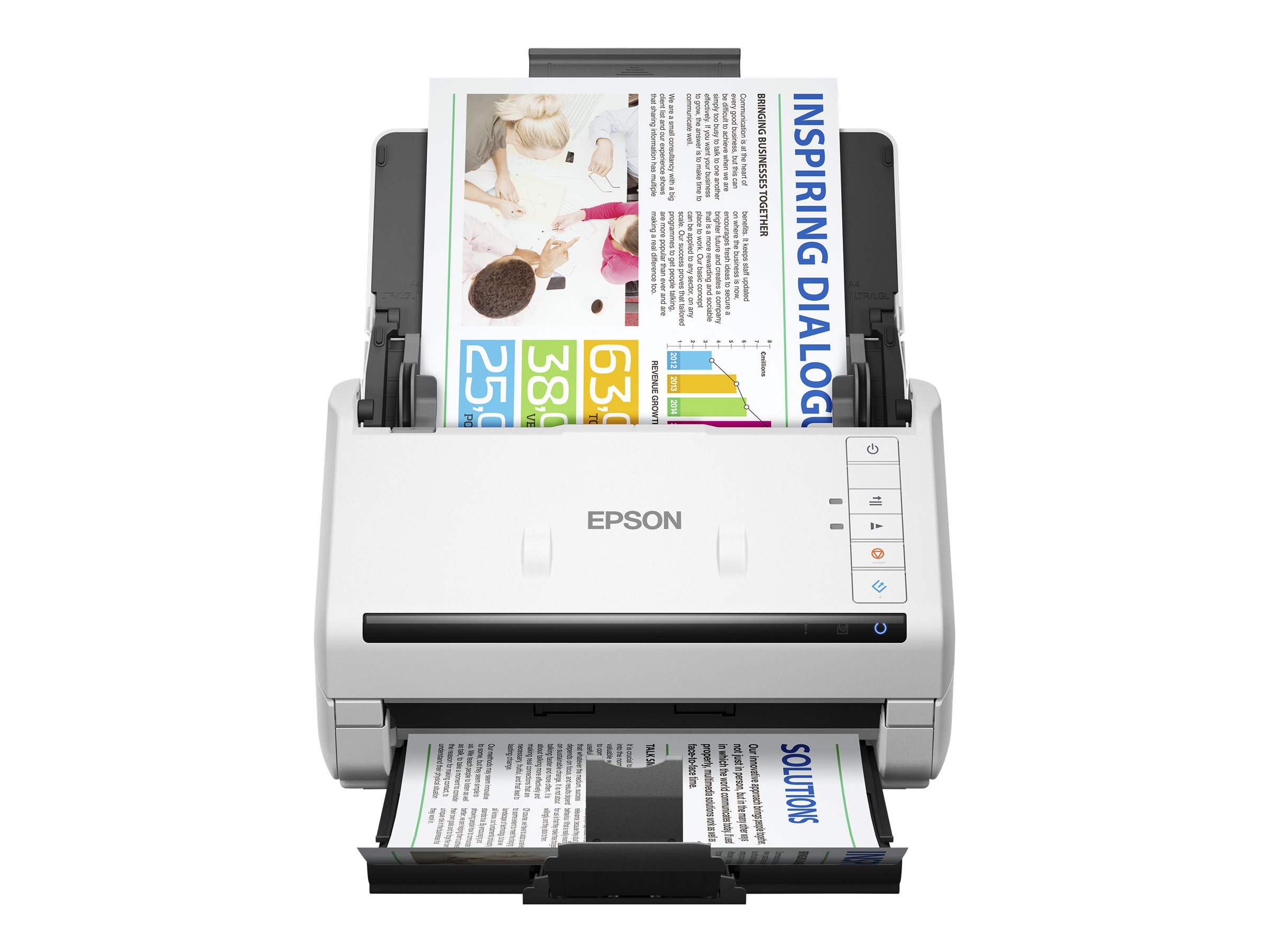 Epson WorkForce DS-770II Dokumentenscanner 600 dpi USB 3.0 Weiß