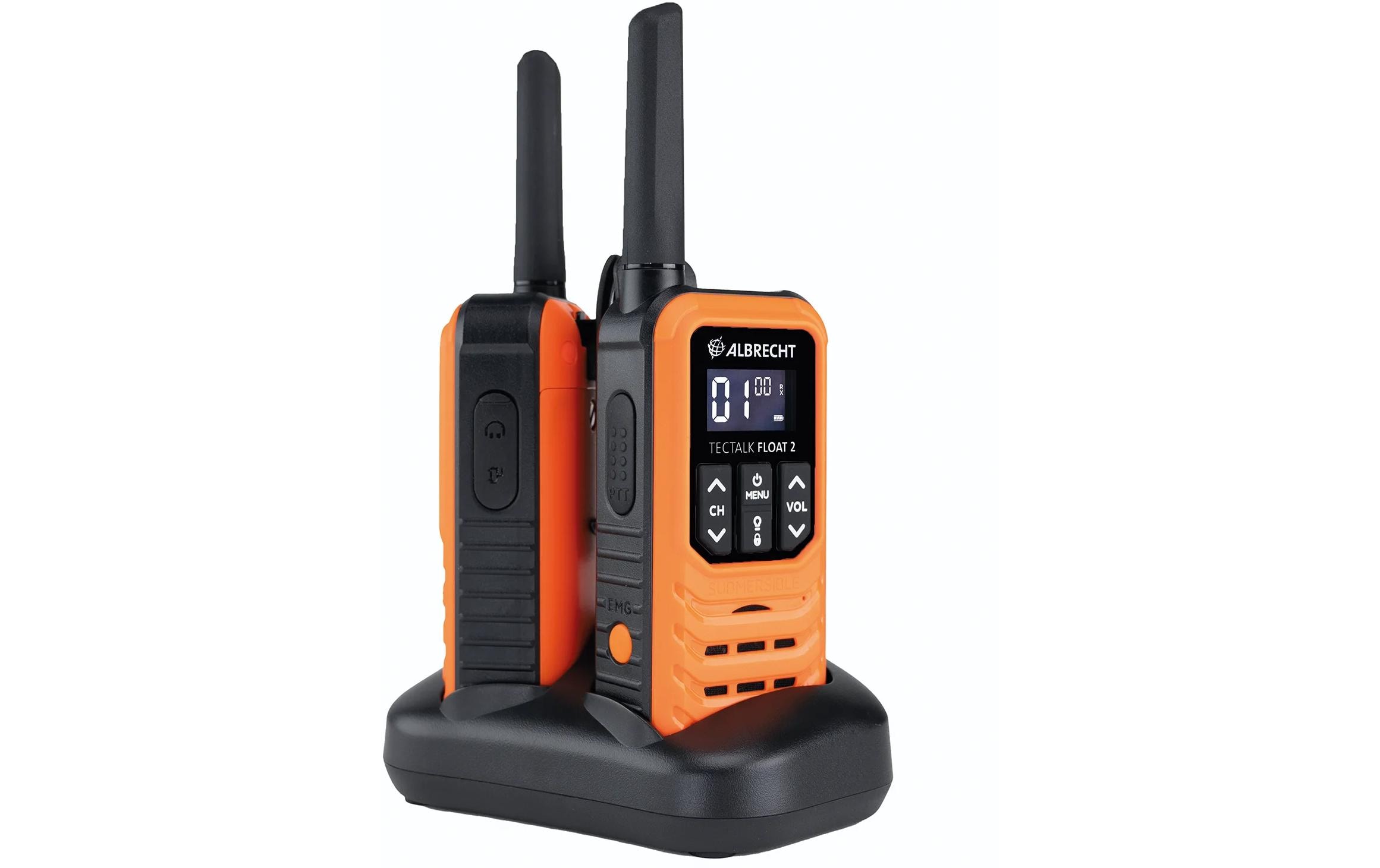 Albrecht Tectalk Float 2 PMR446 2er Kofferset