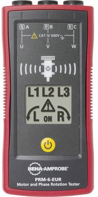 PRM-6-EUR KIT Drehfeldmessgerät CAT IV 600 V LCD (4707078)