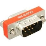 InLine® Nullmodemadapter, 9pol St/Bu, bulk (31437)