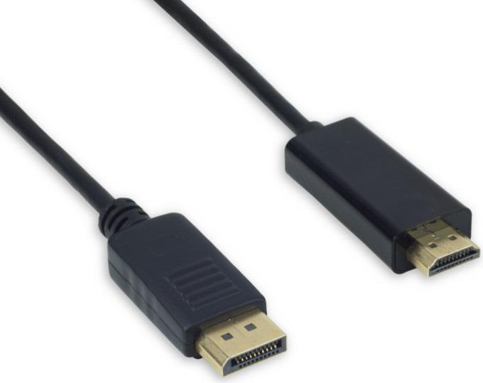 JOUJYE AVC 121-1.8m Display Port/HDMI Kabel schwarz (A 2379)