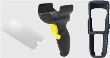 Zebra Protection Kit Protection Kit, beinhaltet Schutzhülle, Pistolengriff und Displayfolien (5 Stück), passend für: MC22, MC27 (KIT-MC2X-CPRTCT-01)