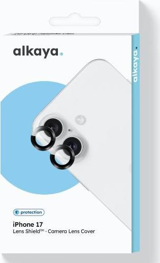 alkaya Lens Shield Kameraschutzglas, iPhone 17, Transparent (PG-10078)