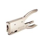 LEITZ Heftzange JUWEL, Heftleistung: 12 Blatt Vollmetall, matt vernickelte Oberfläche, Einlegetiefe: (5556-00-82)