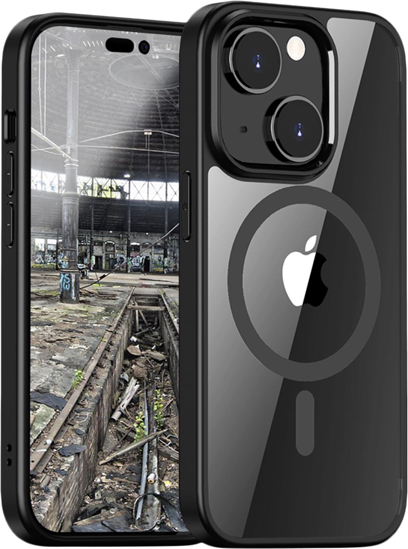 JT Berlin BackCase Pankow Hybrid MagSafe | Apple iPhone 15 Plus | schwarz/transparent | 11041 (11041)