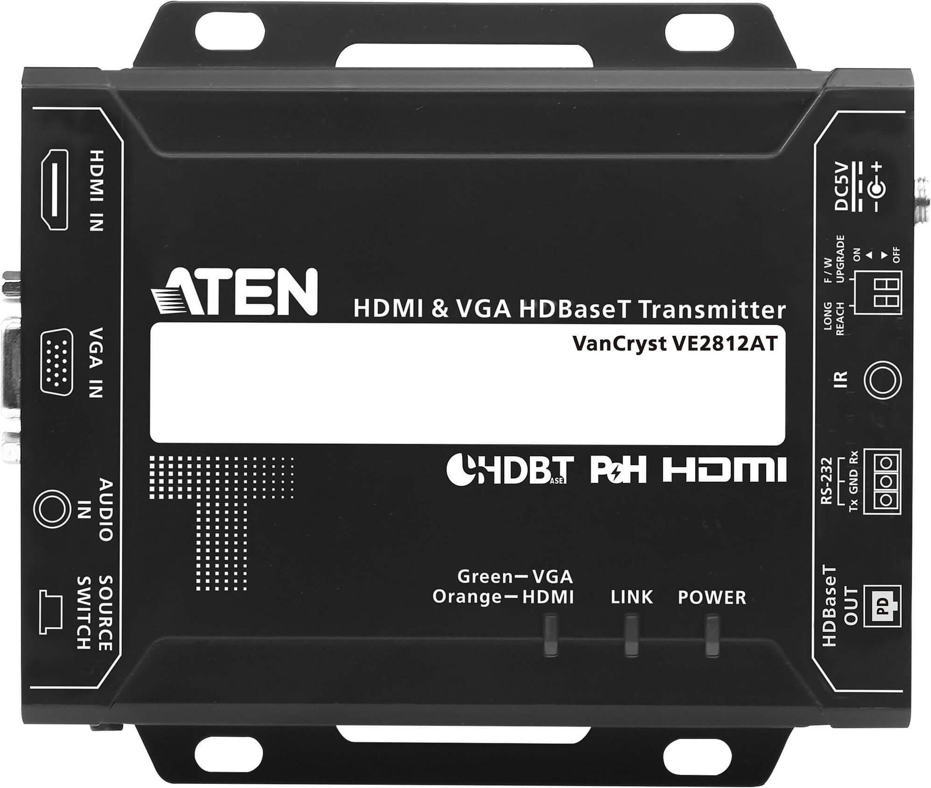 ATEN HDMI VGA HDBaseT Sender VE2812AT | HDBaseT Klasse A