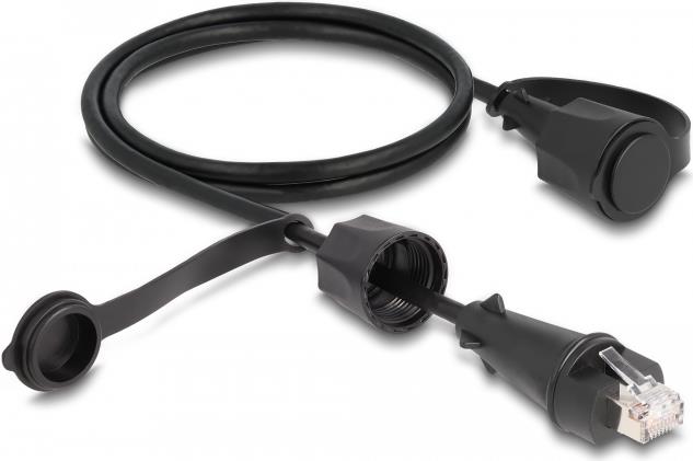 DeLOCK Netzwerkkabel RJ45 Stecker zu RJ45 Stecker Cat.6 STP mit 