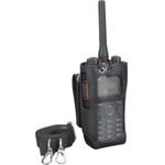 HYTERA Ledertasche mit LCD-Display und Tastatur zur Verwendung mit Standardkapazitätsakku für PT560H PT580H PD7-Serie (LCY003)