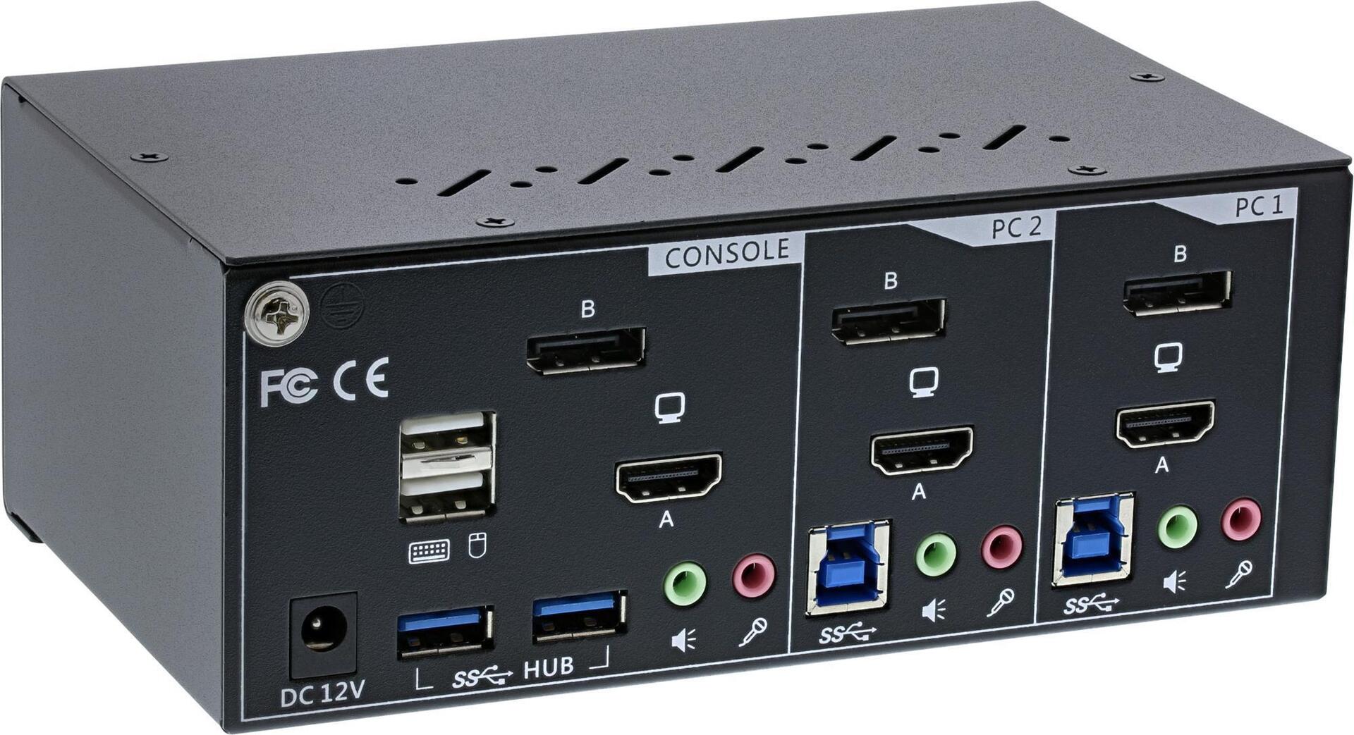 InLine 62642I KVM-/Audio-/USB-Switch (62642I)
