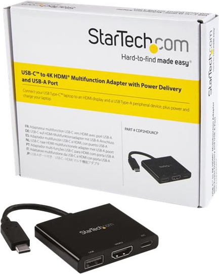 StarTech.com DKT31CVHPD3  StarTech.com Adaptador Multipuertos USB