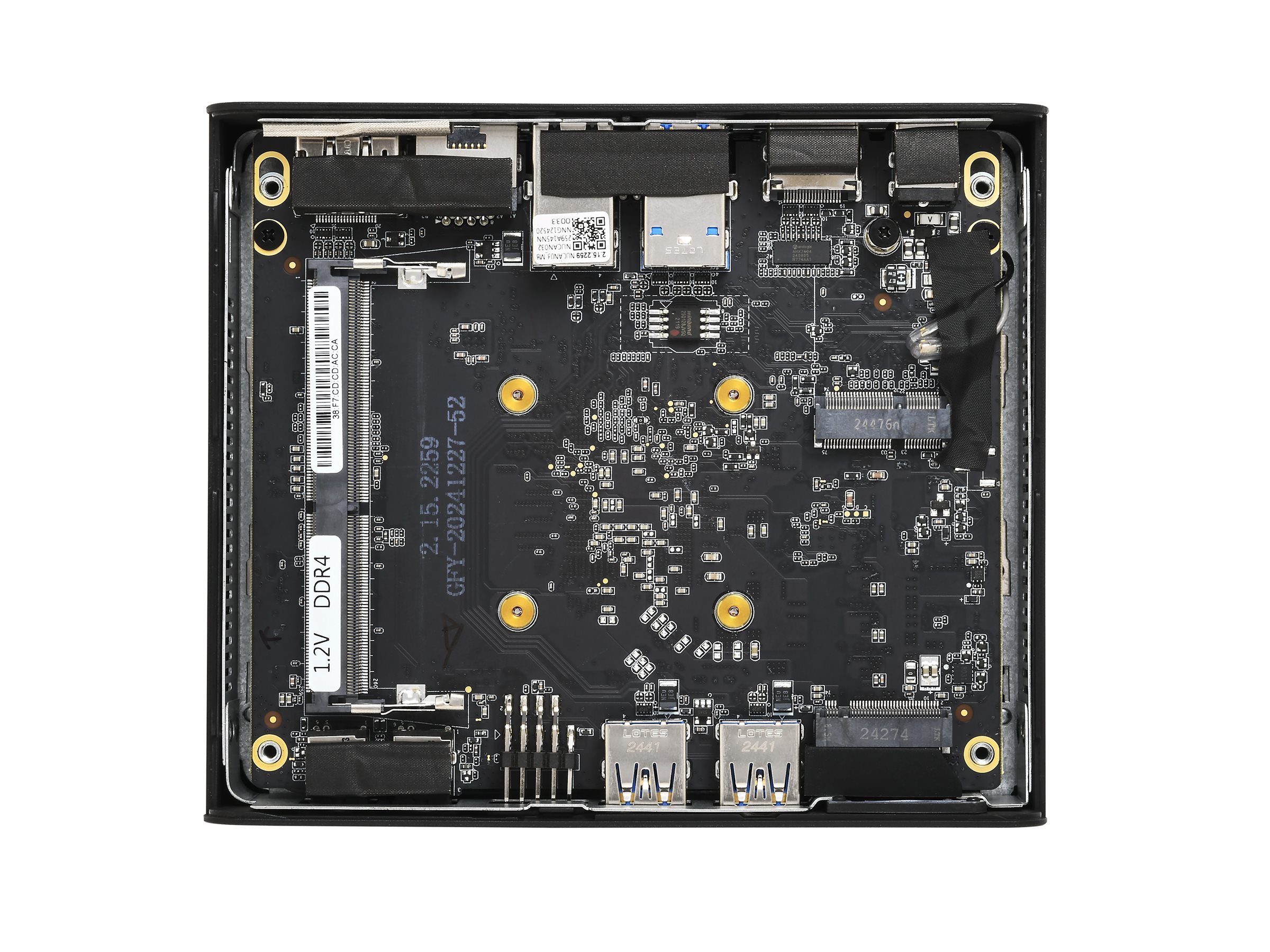 Shuttle XPC nano NE10N Barebone Intel N100 Schwarz