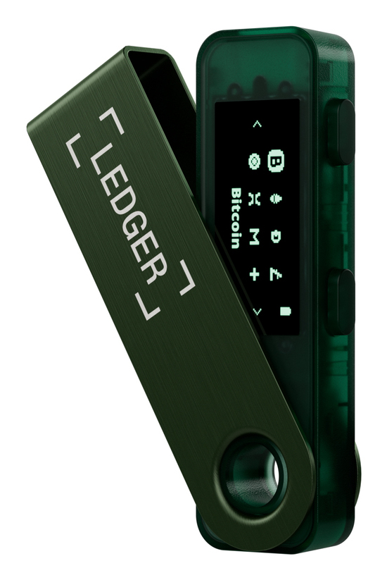 Ledger Nano S Plus Smaragdgrün
