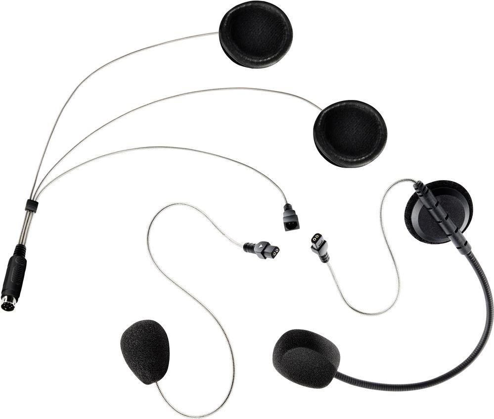 Alan COHS Universal-Headset für Motorrad mit 2 Mikrofonen für Integral-& Jethelm COHS Universal-Headset 41932, Passend f (41932)