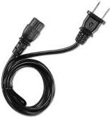 LOGON Power Cable 1.8m Schwarz 1,8 m (TC03NC)
