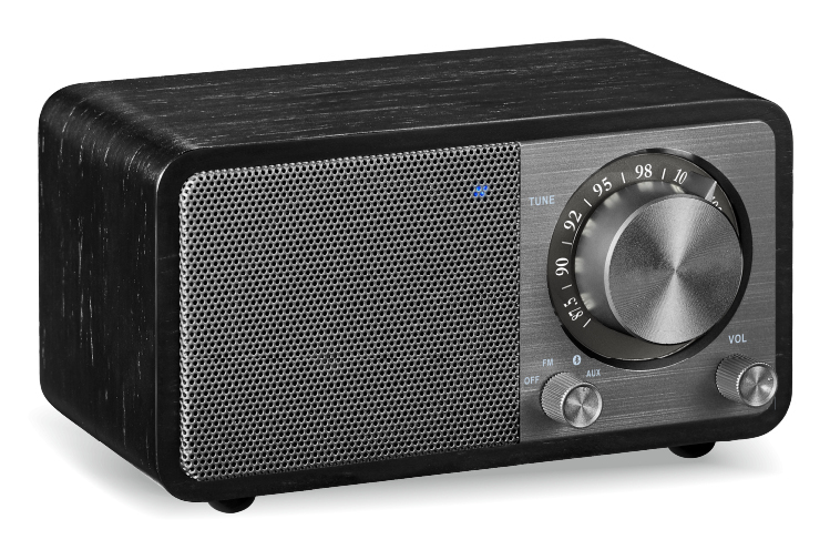 Sangean WR-7 Plus Tragbares FM-Radio Bluetooth 6 W RMS 40 h Akku Dunkle Eiche