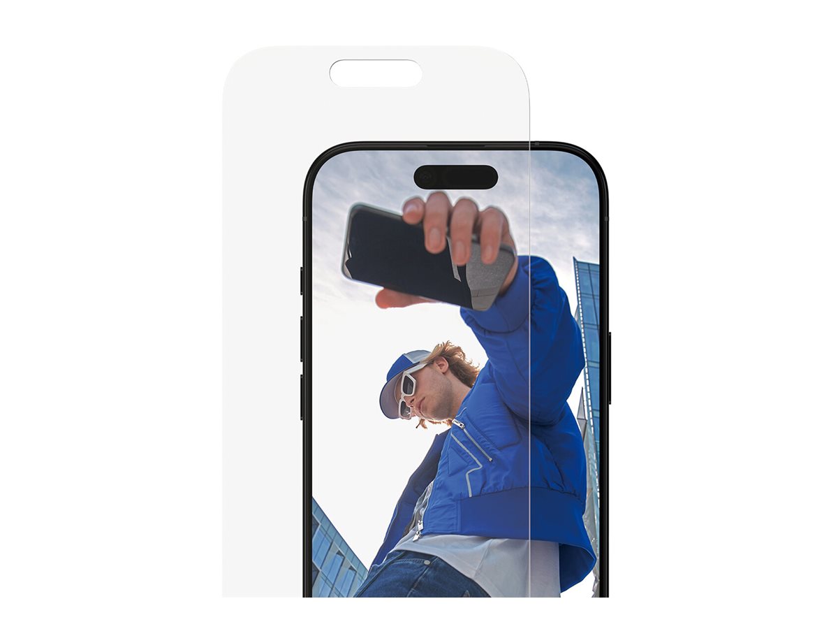 PanzerGlass Displayschutzfolie iPhone 17 / iPhone 16 Pro Classic Fit mit EasyAligner Klar