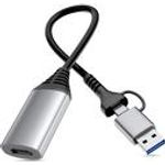 Equip Adapter USB-C/A->HDMI 1920x1080/60Hz Alu. (133498)