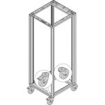 SCHROFF Lenkrollen - LENKROLLEN SET 400KG 125D 4X (27230069)