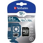 Verbatim 64GB Pro U3 microSDXC (47042)