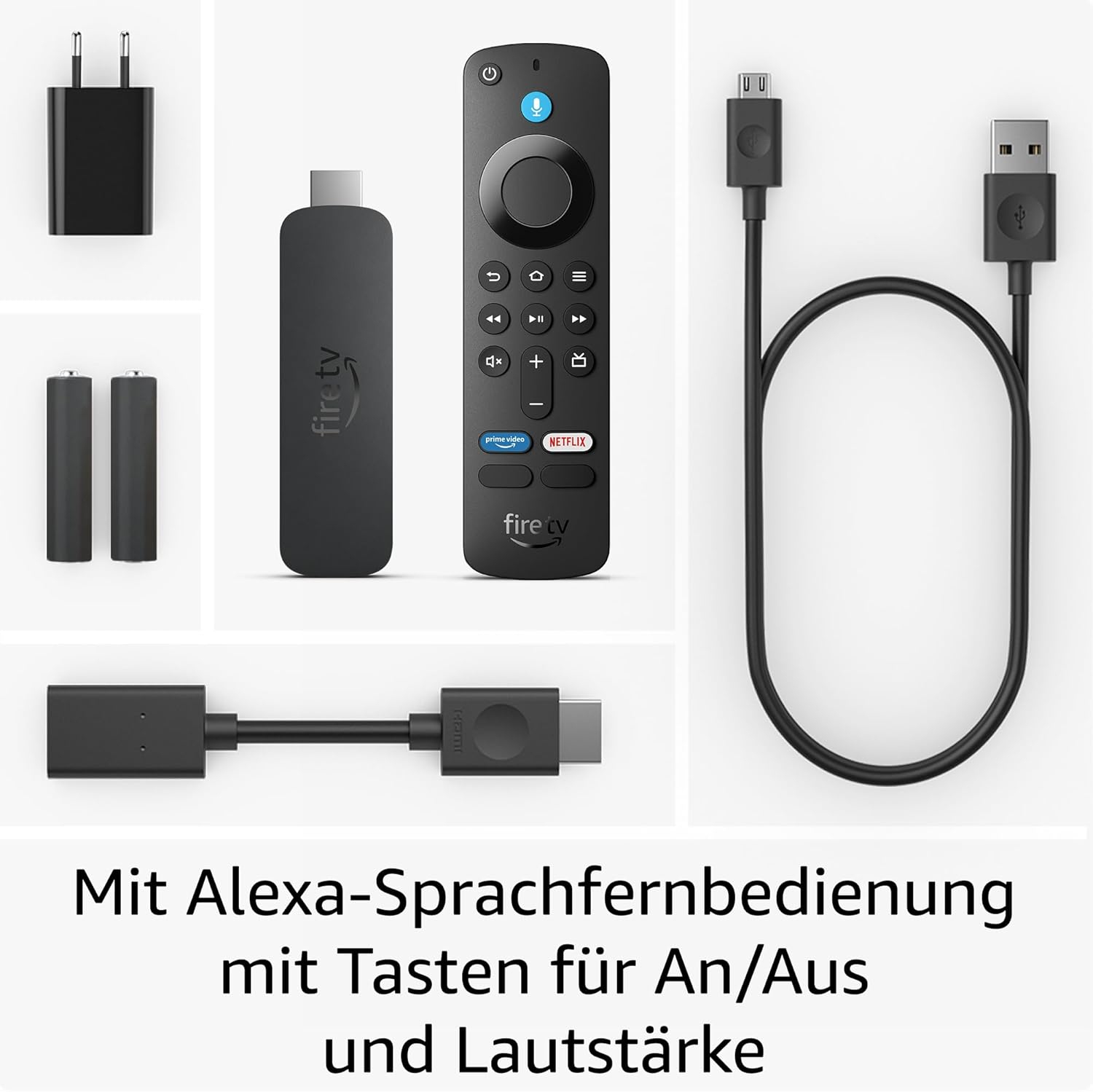 Amazon Fire TV Stick 4K Plus 8 GB Schwarz