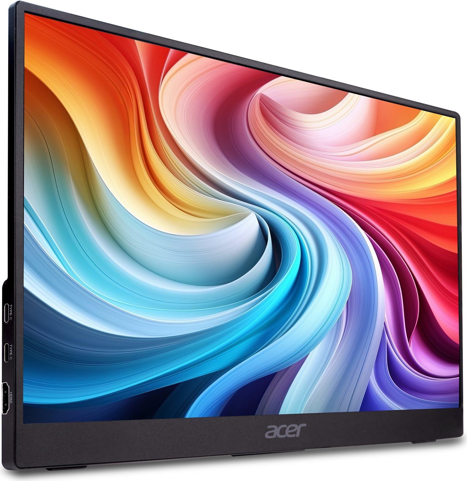 Acer LCD PM161QB1bmiuux 40cm (15.6) IPS LED - FHD 1920x1080 60Hz - 250cd -m2 - 170 -170 - 1xHDMI + 2 [Energieklasse D] (UM.ZP1EE.101)