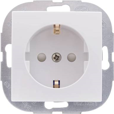 REV Einsatz Steckdose Studio Weiß 0208020100 (0208020100)